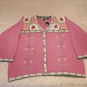 Storybook Knits Checkered Ladies Women's 2X